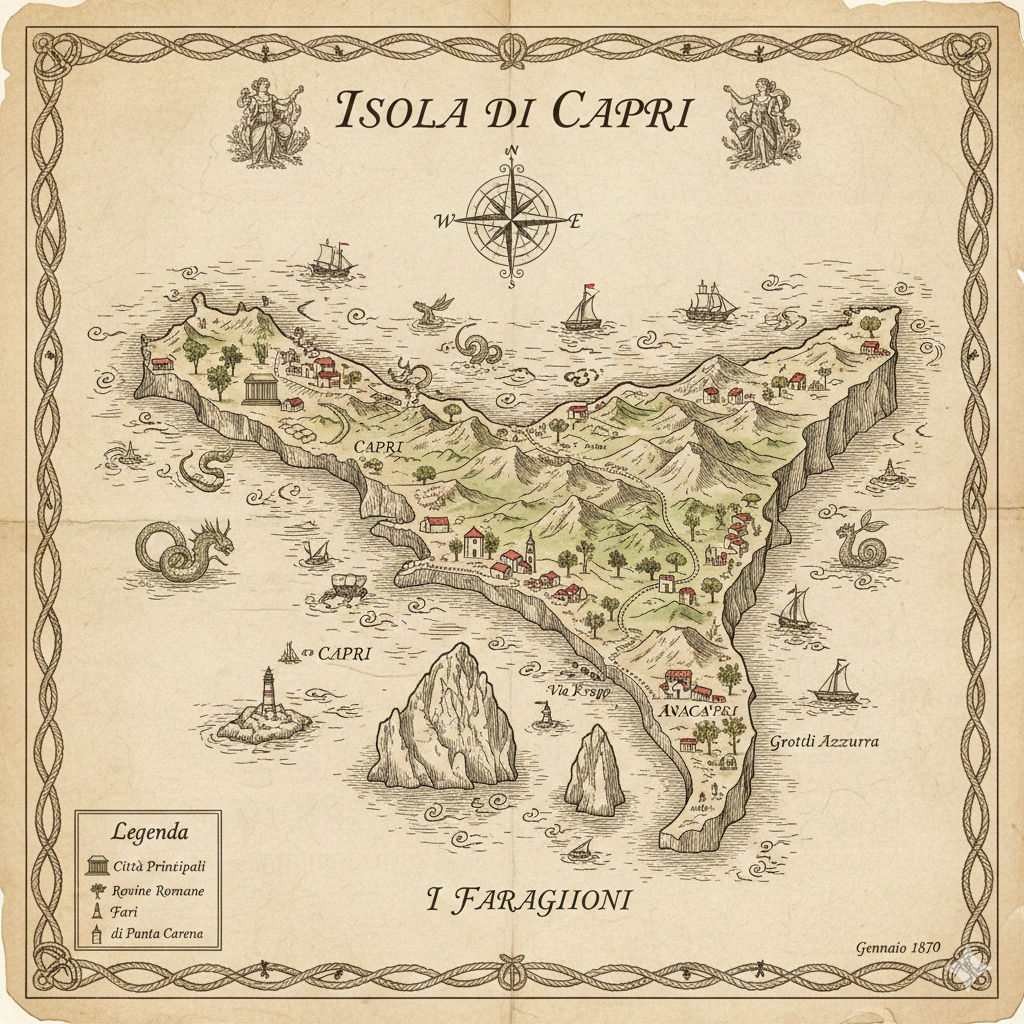 Capri: Insula frumuseții